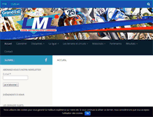 Tablet Screenshot of liguemotocyclistedelorraine.org